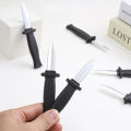 Retractable Fake Knife - Adult Plastic Magic Prank Toy for Jokes, Scary Tricks & Halloween Props (Realistic Toy).