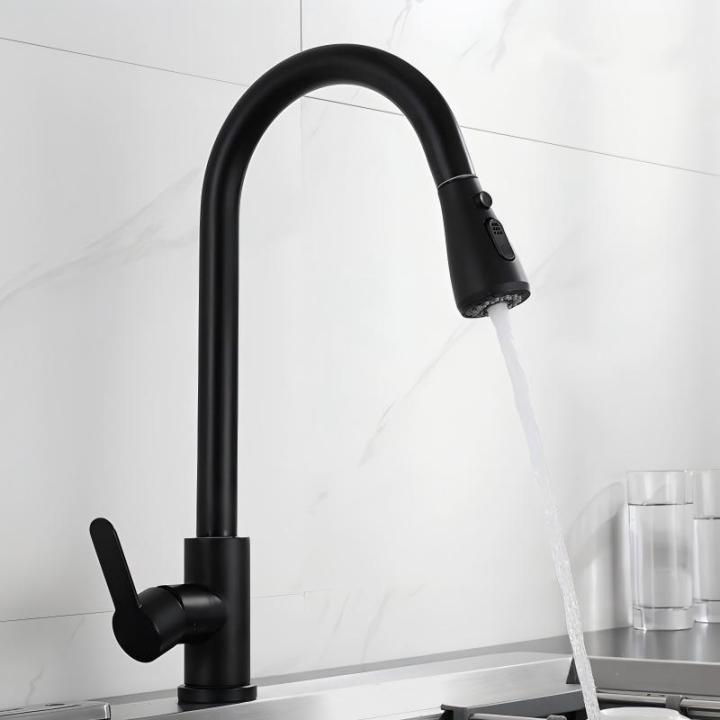 Kitchen%20Faucets%20304%20stainless%20steel%20Pull%20Out%20Kitchen%20Sink%20Water%20Tap%20Deck%20Mounted%20Mixer%20Stream%20Sprayer%20Head%20Hot%20Cold%20Taps%20-%20Image%207