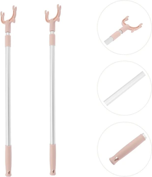 Drying%20Rack%20Clothing%20Drying%20Rack%20Clothing%20%20Clothes%20Reach%20Poles%20Retractable%20Clothes%20Drying%20Fork%20Metal%20Clothesline%20Rod%20Fork%20Pole%20for%20Balcony%2061-%20102cm%20Metal%20Hangers%20Metal%20Hangers%20-%20Image%202