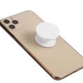 Plain White Pop Sockets Expanding Grip And Stand For Smartphones And Tablets. 