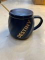 Simple Ceramic Coffee Mug with Lid Spoon Creative White Hot Chocolate Mugs for Couple Student Home Milk Coffee Mug Gift MM50MK. 
