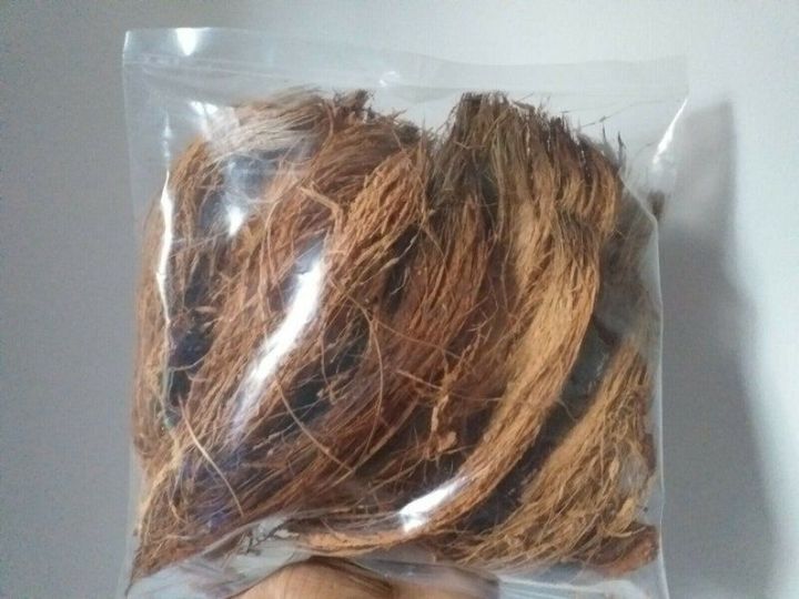 1kg Coconut Husk Fiber 100% Natural Growing Media Coir Fiber for Orchid, Anthurium & Hoya Plant Home Gardening