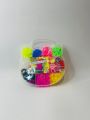 Hello Kitty Face Shape Loom Bands Box With Multicolours Rubberband Girls Accessories. 