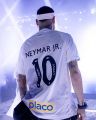Santos Home Shirt 2025 + Neymar Printing - Brazil Football Shirt. 