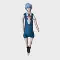 Anime EVA  Doll Asuka Langley Soryu Ayanami Rei Ikari Shinji Cosplay Doll Plush Stuffed Dolls Abstract Wire Skeleton Props. 