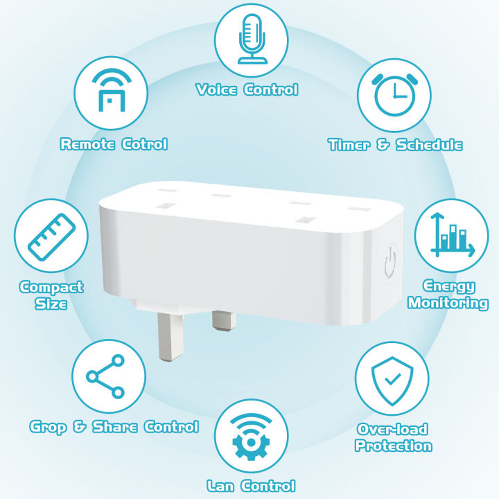 WiFi%20Tuya%20Smart%20Socket%20British%20Standard%20Smart%20Home%20Dual%20Plug%20Power%20Strip%2013A%20Compatible%20Alexa%20%20Home%20Remote%20Control%20-%20Image%203