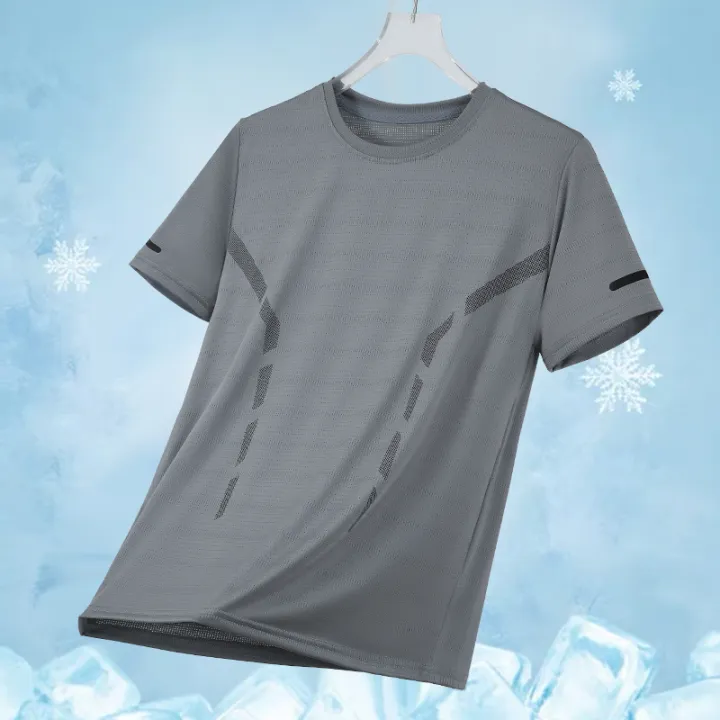 Men%20Running%20T-shirt%20Breathable%20Stretch%20Summer%20Top%20Gym%20Fitness%20Running%20Thin%20Short%20Sleeve%20Sportswear%20M-5XL%20Gray%20Blue%20Black%20White%20-%20Image%204