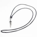 Anime Jujutsu Kaisen Toji Fushiguro Cosplay Necklace Inverted Spear of Heaven Weapon Keychain Choker Jewelry .