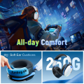 【Original G6000】 Wireless Bluetooth Noise Cancelling Gaming Headphones - Over the Ear Stereo Gaming Headset Headphone with Microphone - 40 Hours Long Battery - Premium Design - Wired & Wireless HIFI Bass Stereo Earphone Headband with Mic - By FunBug. 
