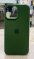 Silicone Case with MagSafe iPhone 13 Pro Max - Green. 
