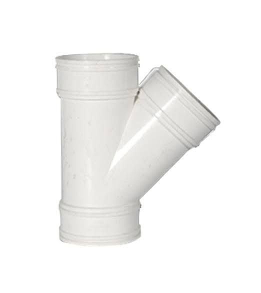 110mm upvc 4 inch Y tee pvc bathroom fittings outdoor fittings