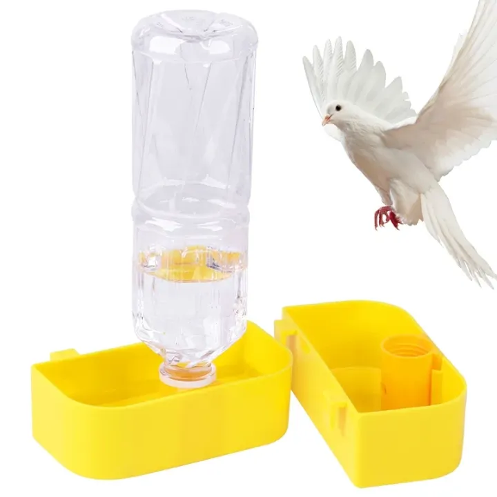 Bird Feeder Water Bottle Drinking Cups Large Capacity Automatic Water Dispenser for Quails Chicken Parrot Pigeons
