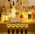 Bar LED Wine Bottle Cork 2M String Lights Christmas Decoration Led Lamp Bottle Fairy Lights Holiday Copper Wire Lights String. 