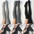 1 3 5 Pairs of Cozy Thermal Over the Knee Knit Socks for Women Warm and Stylish Winter Socks with Thickened Material.