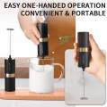 Xiaomi CIRCLE JOY Silver Knight Milk Frother Handheld Coffee, Drink Mixer.