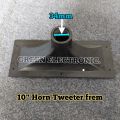 Plastic frem for horn magnet tweeter sound box cabinet. 