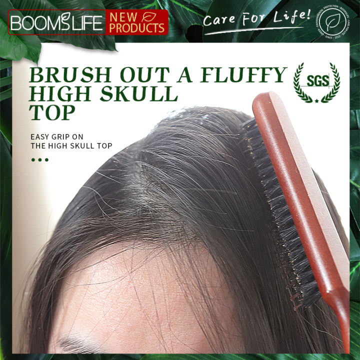 Professional%20Boar%20Bristle%20Hairbrush%20Slim%20Line%20Fluffy%20Comb%20Wood%20Salon%20Back%20Teasing%20Hair%20Comb%20Extension%20Hairdressing%20Styling%20Tools%20-%20Image%203