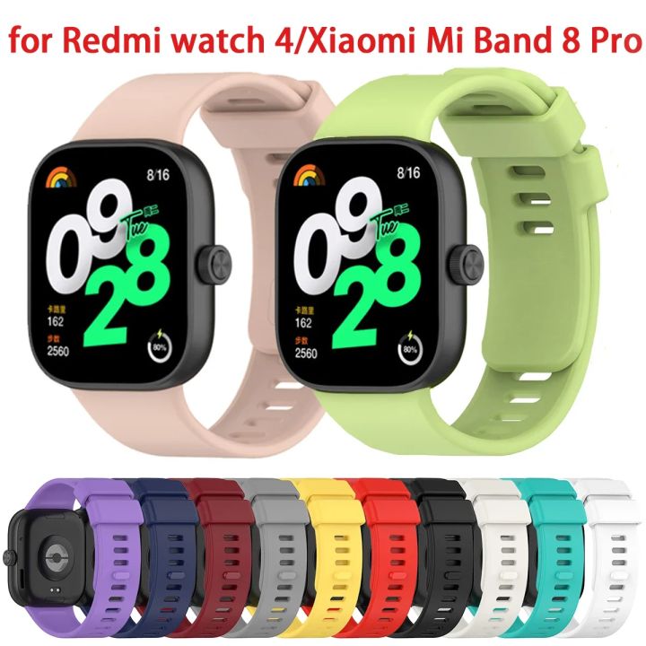 Original Silicone Strap for Redmi Watch 4 SmartWatch Wristband for Redmi Watch 4 Bracelet Band Watchband Sport Accessories