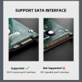 USB3.0 HDD SSD 2.5" SATA Portable Enclosure External High-speed Mobile Solid State Hard Drives Storage Data Transfer.