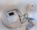4g Ultra Flash12dbi-24dbi 12x faster antenna with water proof high quality wire 60ft + quality ts9 connector for ufone blaze , ptcl evo charji, zong device , telenor device , jazz device , mobile phones , routers b310, b311, b315 etc. 