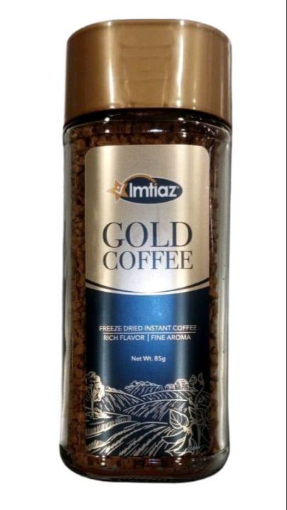 Imtiaz Gold Coffee Net Weight  85 Gm