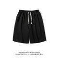Summer Casual American Loose Shorts Versatile Fashion Sports Straight Leg Casual Trendy Brand Simple Five Quarter Pants for Men.