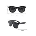 1/2/3pcs Anti Myopia Astigmatism Glasses With Perforated Vision Fatigue Pinhole Glasses For Male And Female Vision Improvement.