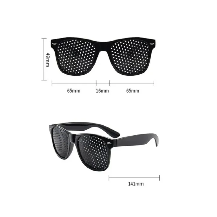 1/2/3pcs%20Anti%20Myopia%20Astigmatism%20Glasses%20With%20Perforated%20Vision%20Fatigue%20Pinhole%20Glasses%20For%20Male%20And%20Female%20Vision%20Improvement%20-%20Image%204