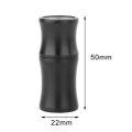 1Set Special Billiard Cue Joint Protector Set Plastic Black Middle Wheel Protection Cover Joint Caps for Uni Loc Wavy.