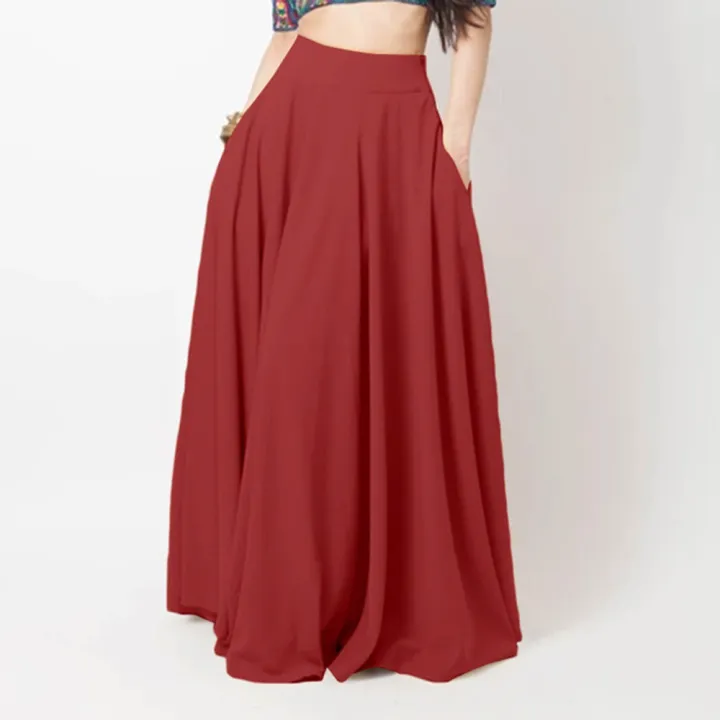 Korean%20version%20of%20the%20new%20half-skirt%20elastic%20waist%20plus-size%20women's%20long%20skirt%20high%20waist%20show%20thin%20skirt%20with%20a%20wide%20range%20-%20Image%202