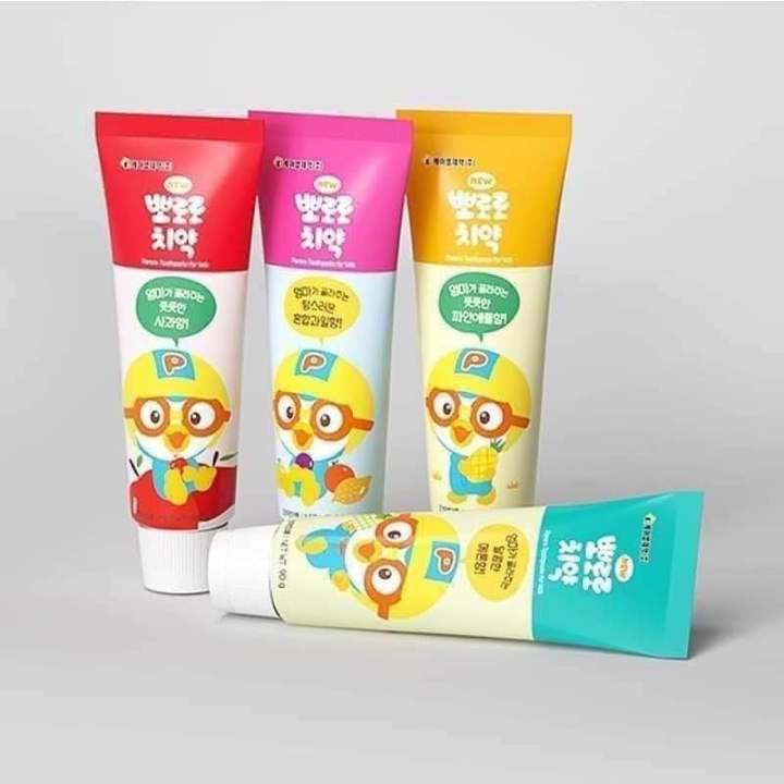 Pororo toothpaste for kids
