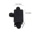 Mini Outdoor Waterproof Junction Box Plastic Outdoor Cable Waterproof Junction Box Electrical Junction Box. 