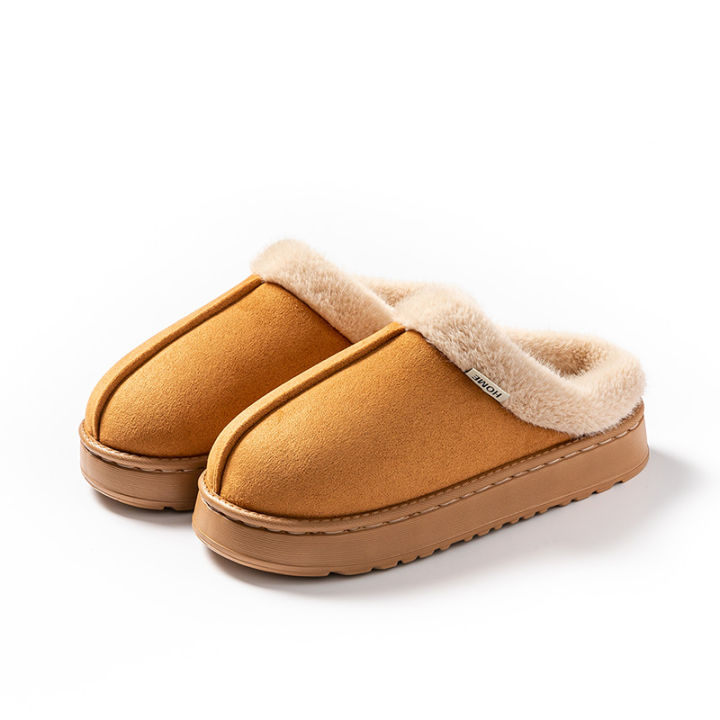 Women%20Fluffy%20Slippers%20for%20Autumn%20Winter%20Indoor%20EVA%20Thick%20Sole%20Anti-Slip%20Warm%20Unisex%20House%20Shoes%20-%20Image%203