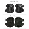 Outdoor  Protective Gear Set Of 4 Knee Pads Elbow Pads For Outdoor Cycling Mountaineering And Hiking Protection Sports. 