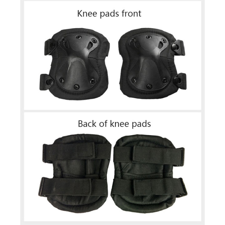 Outdoor%20%20Protective%20Gear%20Set%20Of%204%20Knee%20Pads%20Elbow%20Pads%20For%20Outdoor%20Cycling%20Mountaineering%20And%20Hiking%20Protection%20Sports%20-%20Image%206