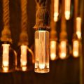 DS42-200  3w Vintage Edison Led Bulb Decorative light  E27 Lamp holder Amber colour. 