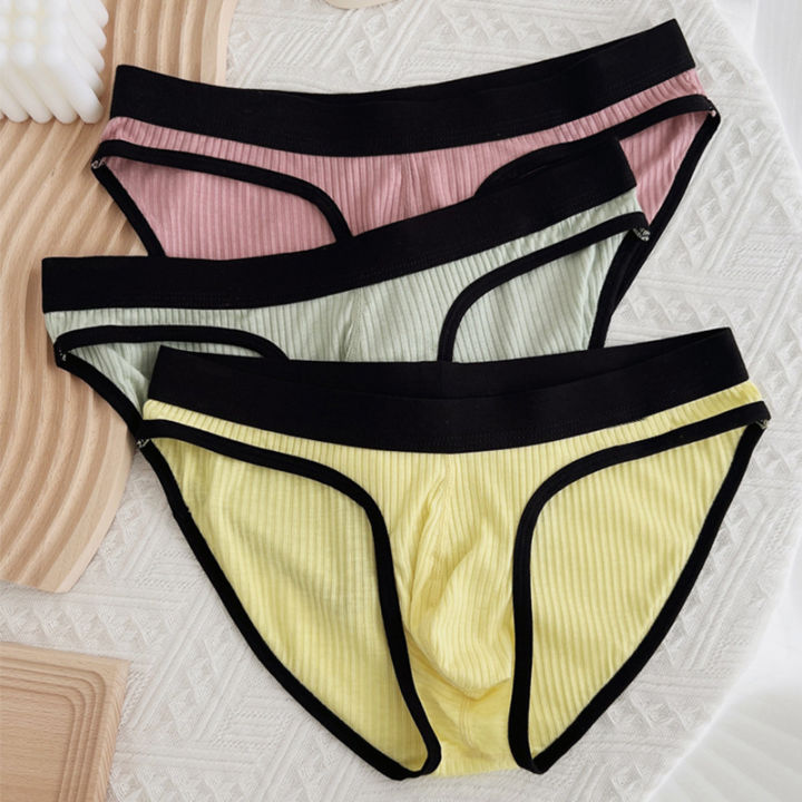 Men's%20Underwear%20Men's%20Modal%20Soft%20%20Briefs%20Absorbent%20Elastic%20Male%20Shorts%20Breathable%20Underpants%20Big%20Scrotum%20Pouch%20U%20Convex%20Briefs%20-%20Image%206
