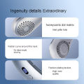 Portable Neck Fan, Upgraded 100 Speeds Personal Bladeless Fan Wearable with Neck Brace, 4000mAh Rechargeable Battery Operated,. 