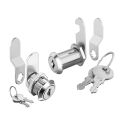 Cam Locks for Cabinets RV Storage Cam Lock Compartment Locks Replacement Lock for Campers Trailer with Keys Zinc Alloy Mailbox. 