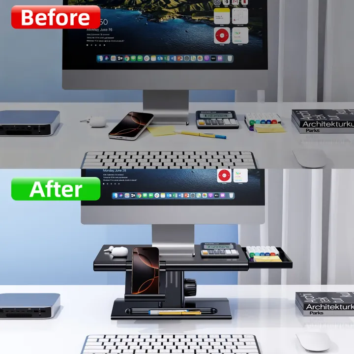 Oatsbasf%20Desktop%20Monitor%20Riser%20Laptop%20&Pinter&%20Notebook%20Holder%20with%20Phone%20Holder%20Height%20Adjustable%20Laptop%20Desk%20Stand%20Mount%20-%20Image%206