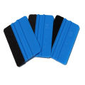 1-4 Pcs Car Film Scraper Vinyl Wrap Film Card Squeegee Auto Foil Wrapping Suede Felt Scraper Car Styling Sticker Accessories.