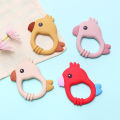 2026 New Design Colorful Parrot Teether - Food-Grade Silicone Baby Teething Toy (BPA-Free) Baby Teether. 