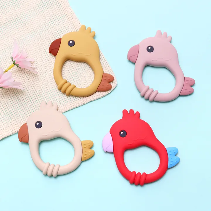 2026%20New%20Design%20Colorful%20Parrot%20Teether%20-%20Food-Grade%20Silicone%20Baby%20Teething%20Toy%20(BPA-Free)%20Baby%20Teether%20-%20Image%206