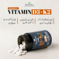 Herbiotics Vitamin D3K2 | 10,000 IU D3 + 200 mcg K2 | Bone, Heart & Immunity Support I 60 tablets I Vitamins Supplement. 