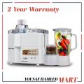 Premium Quality 4-in-1 Juicer Blender Grinder & Chopper Machine | High-Speed Juice Maker & Food Processor | Milkshake Blender Jug + Dry Grinder + Chopper | 900W Powerful Copper Winding Motor (7030) | Heavy-Duty Home Kitchen Appliance | 3-Year Warranty. 