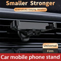 Car Air Vent Gravity Sensor Aluminum Navigation Upgraded Adjustable Horizontally And Vertically Cell Phone Holder For All Phones. 