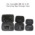for Insta360 X5 X4 Carrying Carry Case Travel Shoulder Bag Mini Storage Pouch Portable for Insta360 X3 X2 Accessories. 