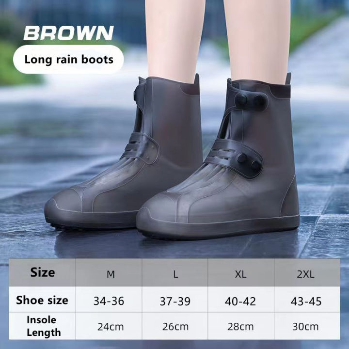 Adult%C2%A0%20Overshoes%20For%20Outdoor,%20Silicone%20Waterproof%20Shoe%20Covers,%20Rainy%20Day%20Shoe%20Cover,%20Reusable%20Non-Slip%20Rain%20Boots%20-%20Image%207