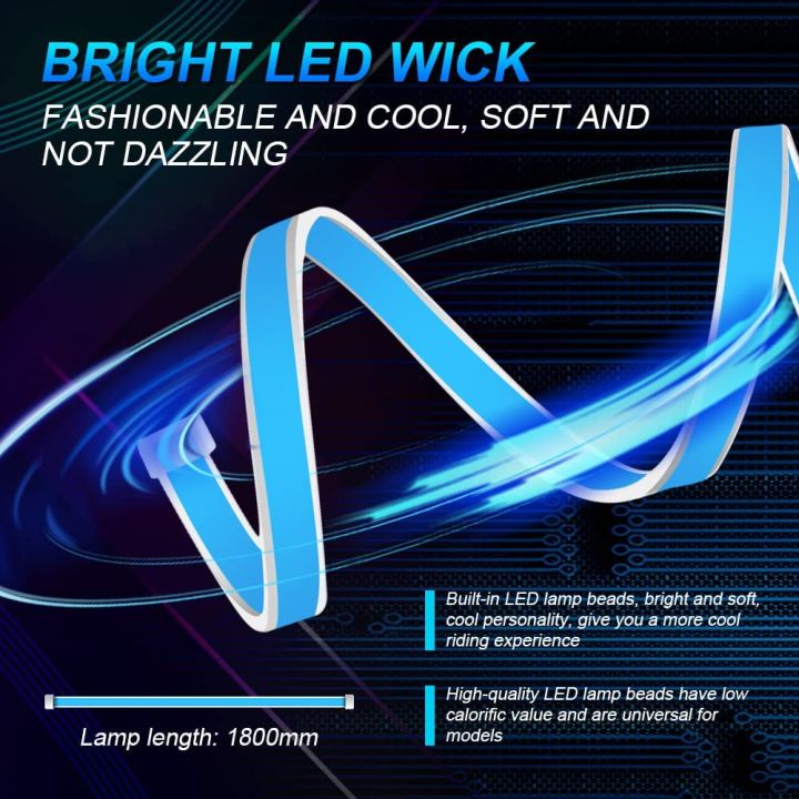 12v%20150cm%20180cm%20Flexible%20LED%20Car%20Universal%20Engine%20Hood%20Guide%20Decorative%20Light%20Bar%20Waterproof%20DRL%20LED%20Strip%20Daytime%20Running%20Light%20-%20Image%203