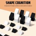 120 Level Block Cube Puzzle with Storage Hidden Geometric Shape Pattern 3D Thinking Training Montessori education Children toys. 